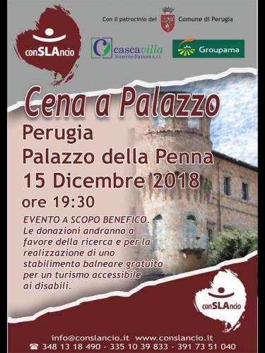 Cena conSLAncio con raccolta fondi per acquisto macchinari
